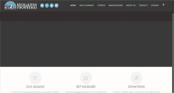 Desktop Screenshot of escalandofronteras.org